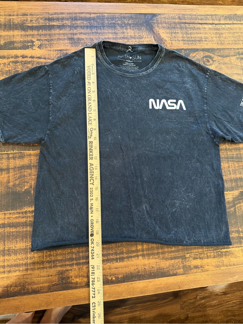 Fifth Sun Black NASA Graphic Tee - Short Sleeve - Picture 4 of 7